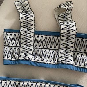 Elysian swim blue top